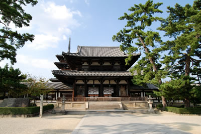 法隆寺（中門）