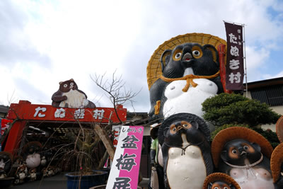 信楽たぬき村